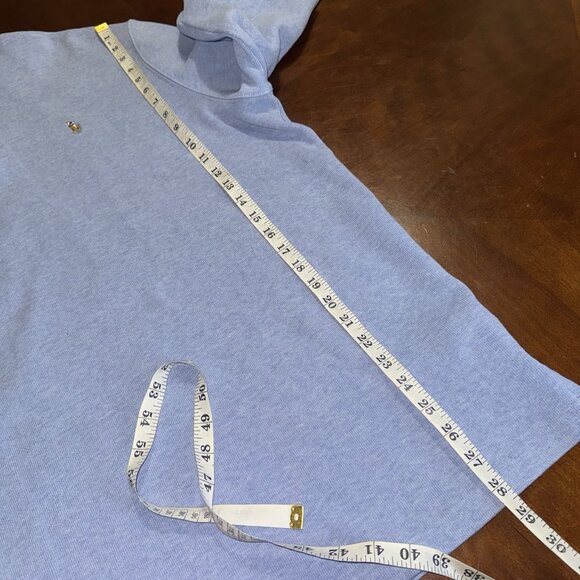 Polo Ralph Lauren Sweater Mens XXL Blue 100% Cotton 1/4 Zip Long Sleeve Pullover - Picture 8 of 15